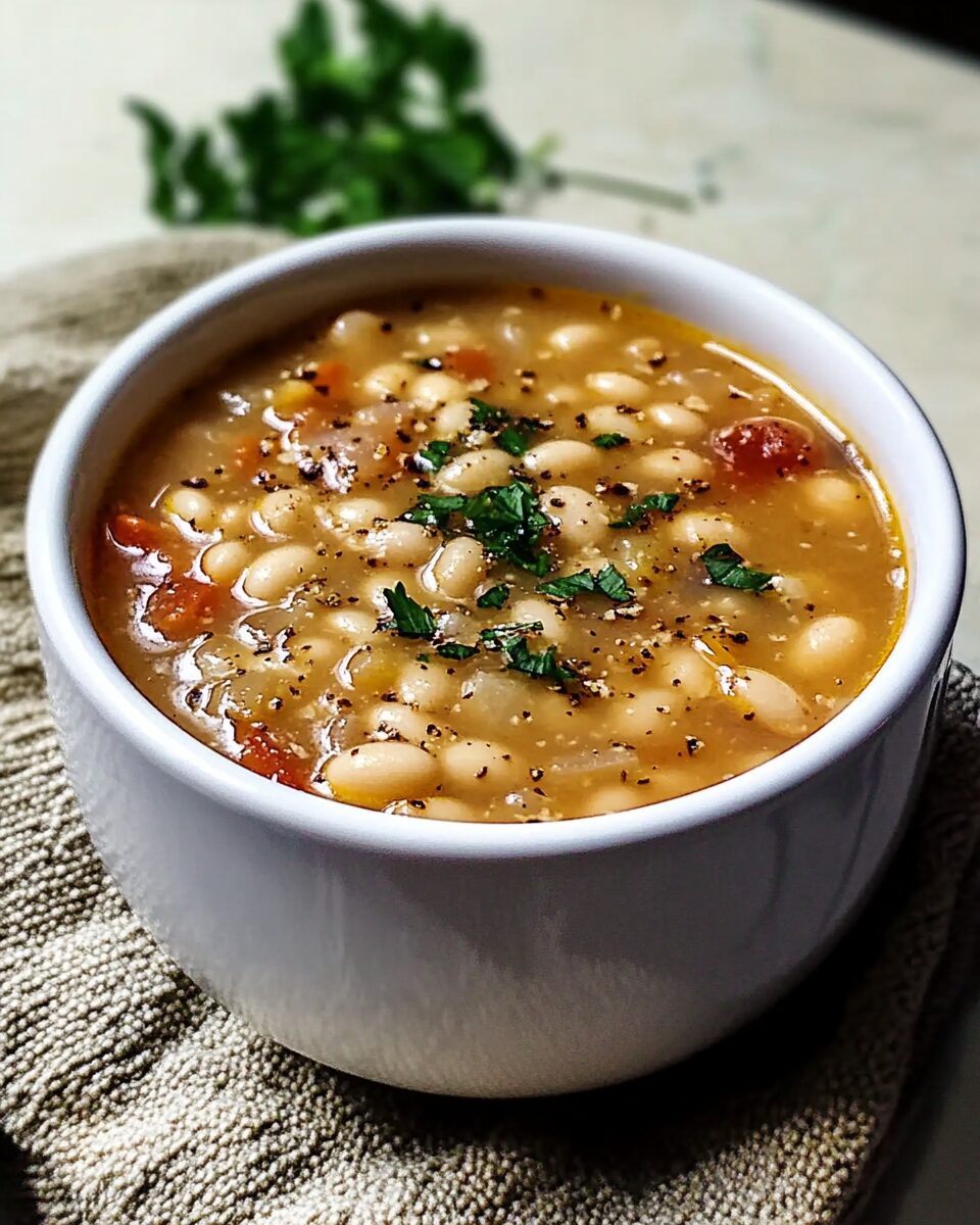 Serbian White Bean Soup