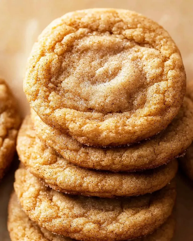 Brown Butter Pumpkin Snickerdoodle Cookies