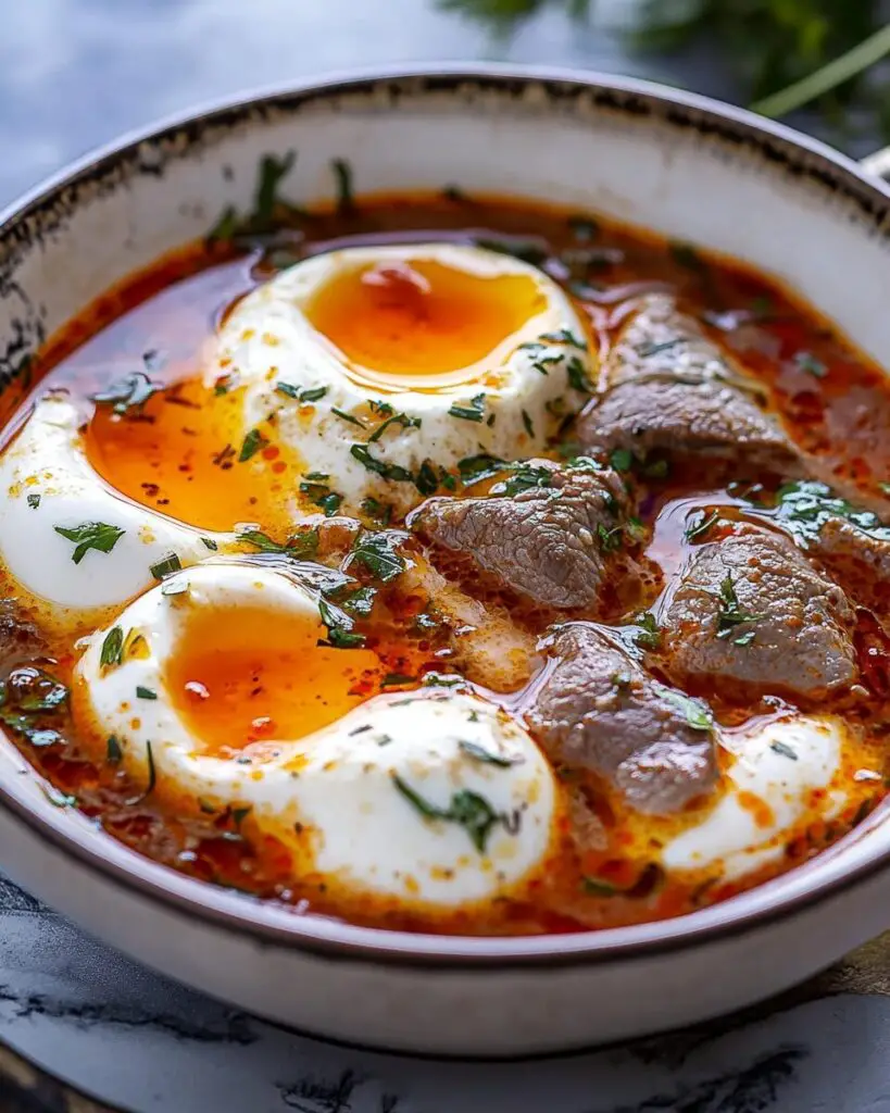 Turkish Eggs Çılbır