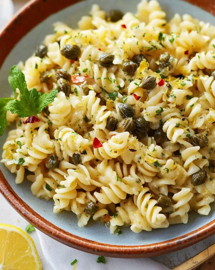 Lemon Caper Pasta