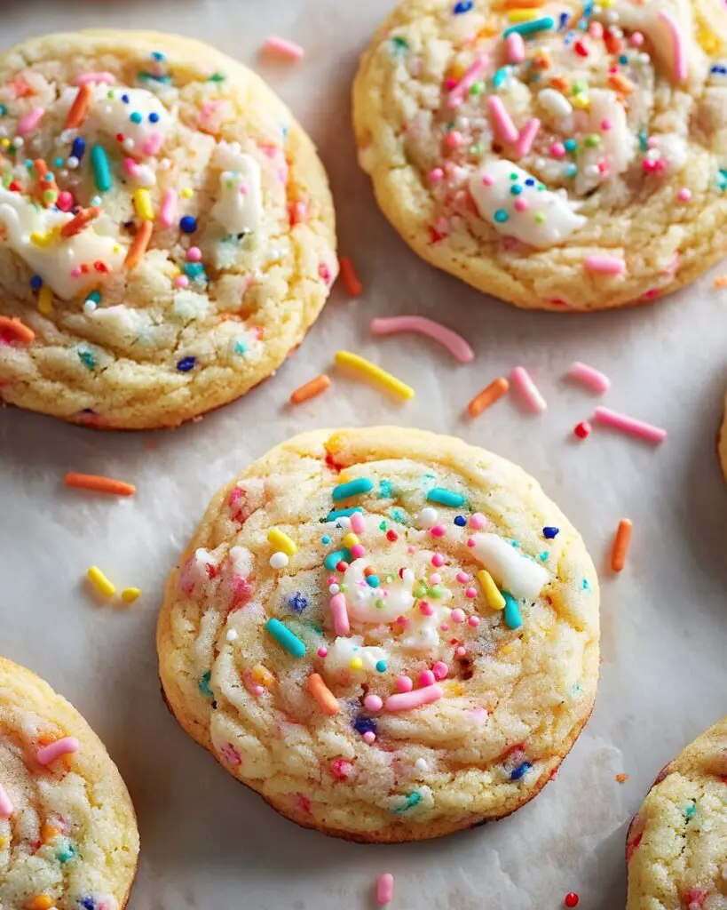 Birthday Cake Cookies