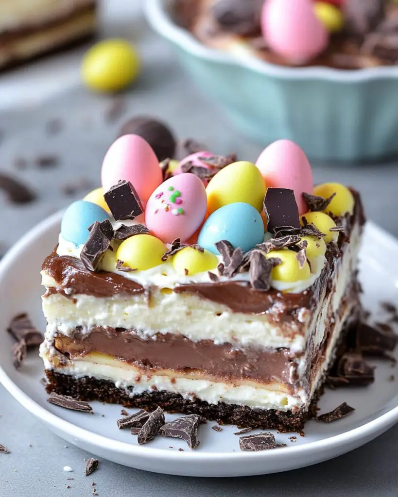 Easter Chocolate Lasagna