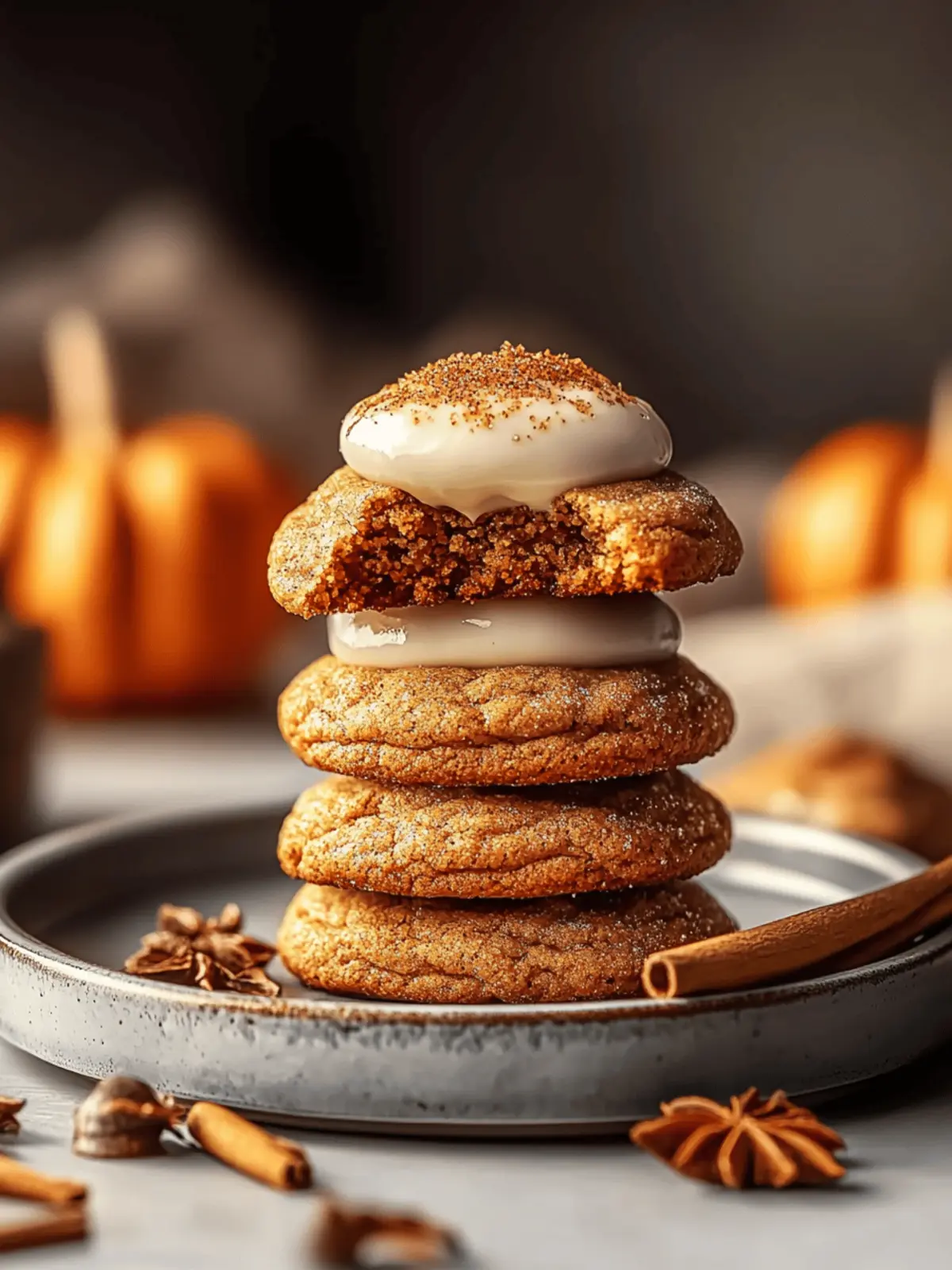 Pumpkin Spice Cookies