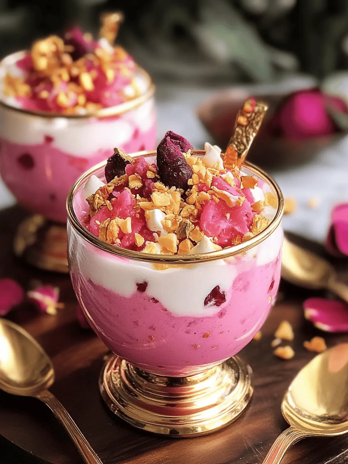 Rose Rasmalai Falooda