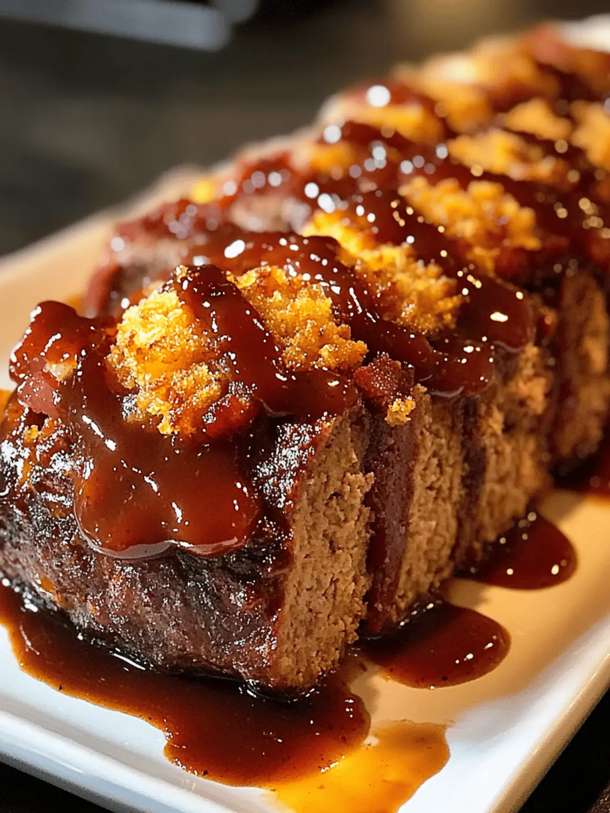 Smoky BBQ Bacon Stuffed Meatloaf