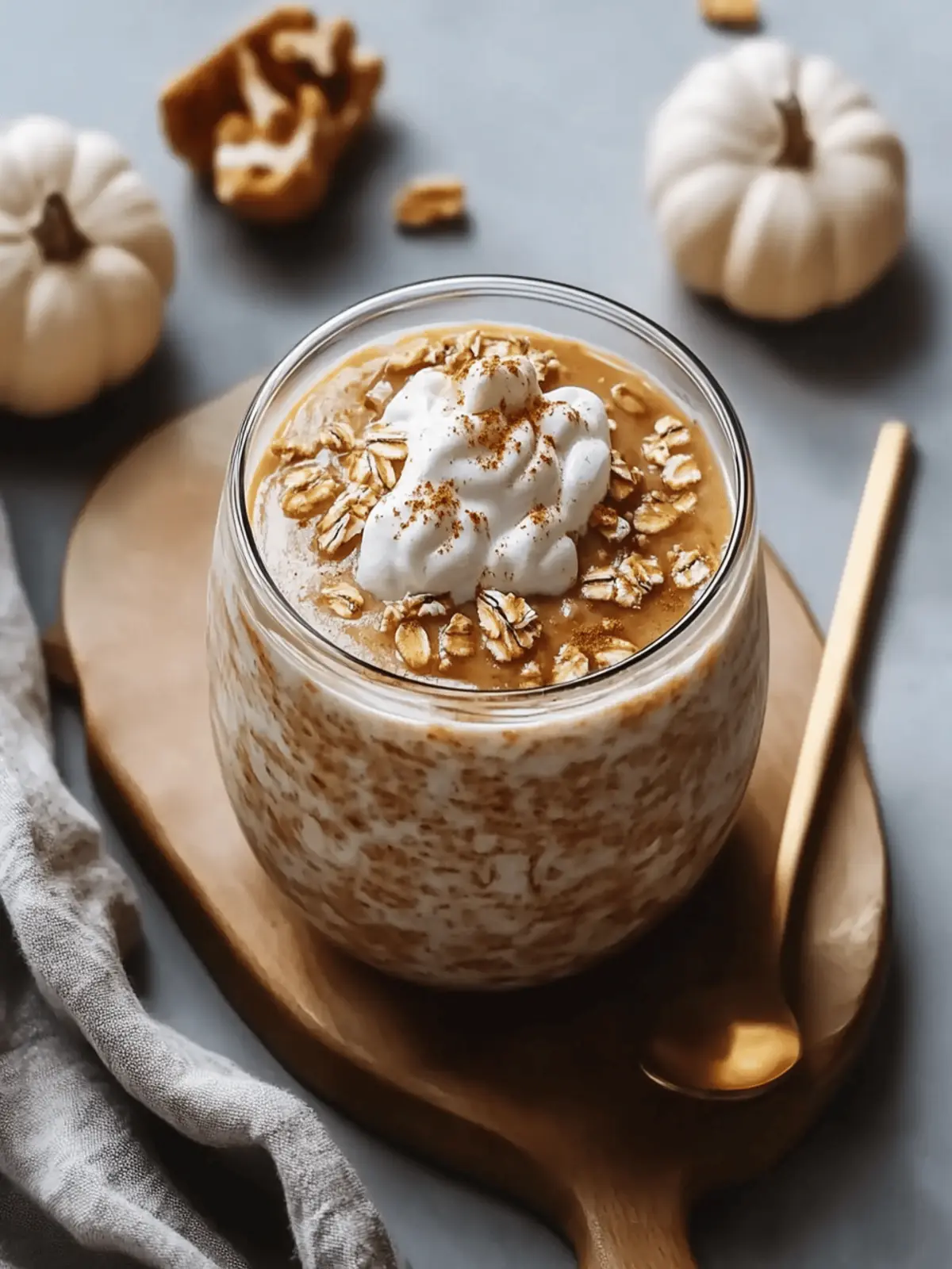 Pumpkin Spice Overnight Oats for a Cozy Morning Boost 2 Pumpkin Spice Overnight Oats