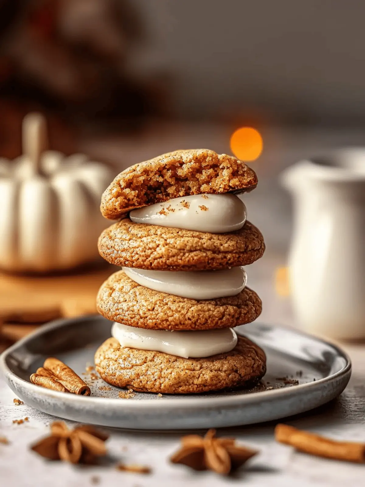 Pumpkin Spice Cookies