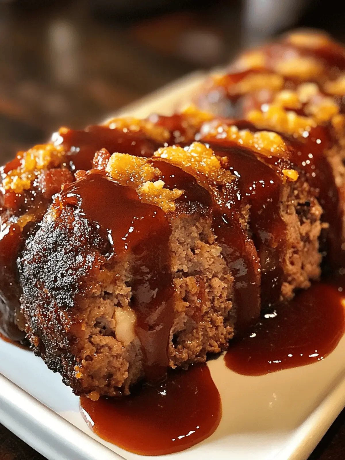 Smoky BBQ Bacon Stuffed Meatloaf