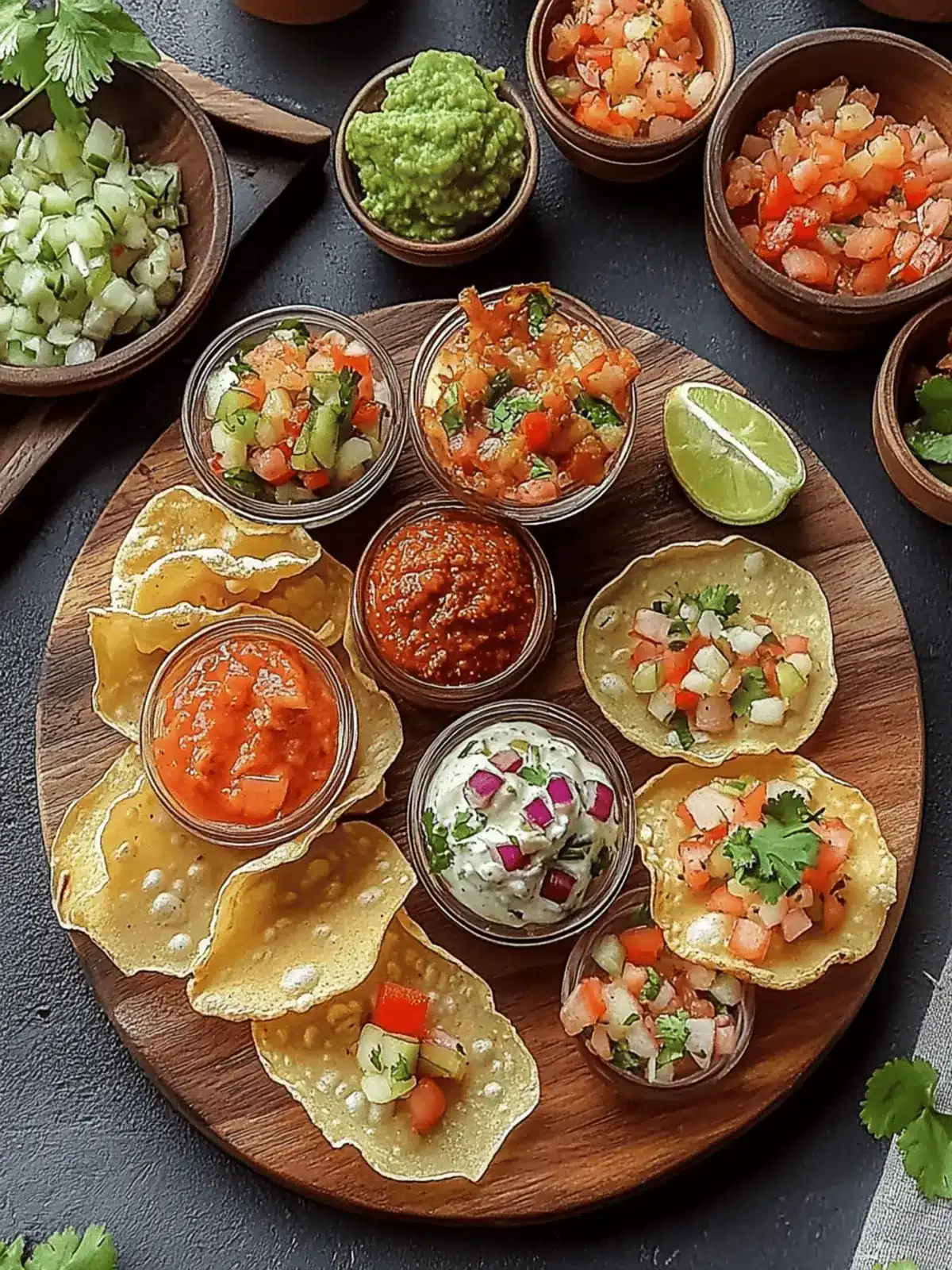 Masala Papad Platter