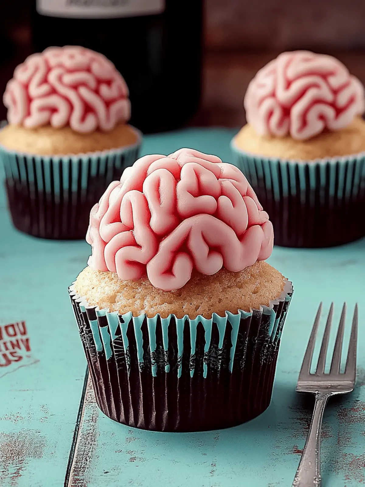 Brain Cupcakes
