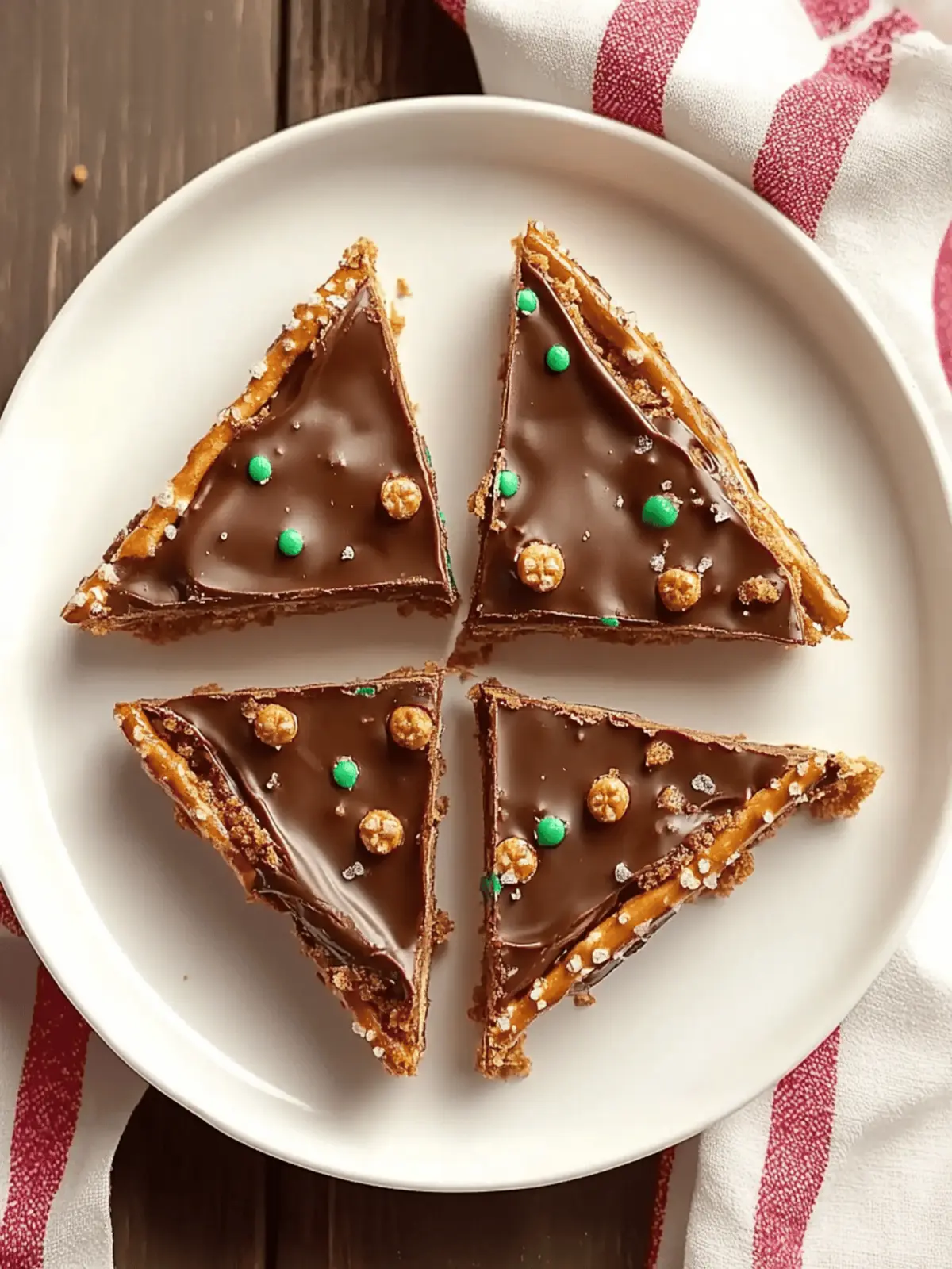 Chocolate Peanut Butter Pretzel Bars