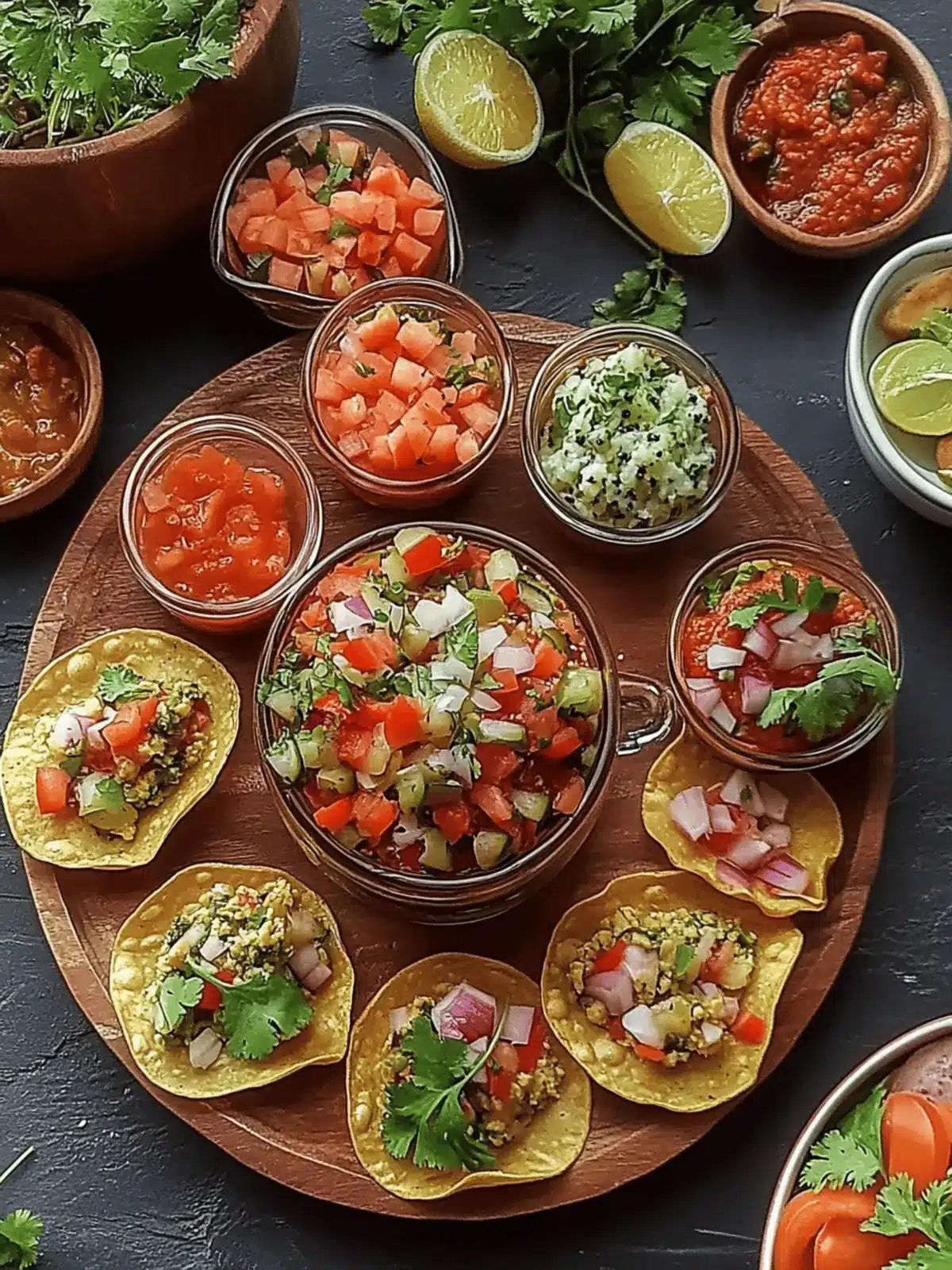 Masala Papad Platter