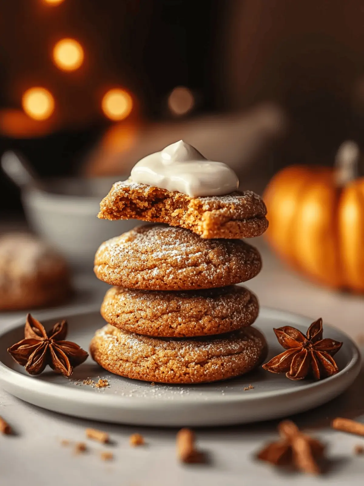 Pumpkin Spice Cookies