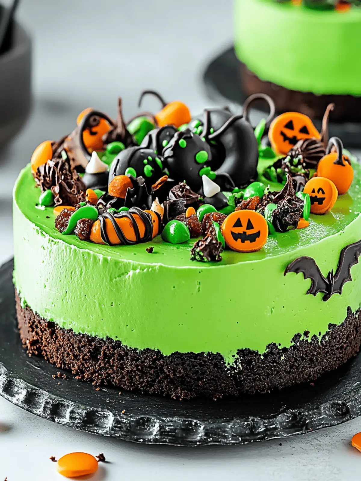 Witch’s Cauldron Cheesecake