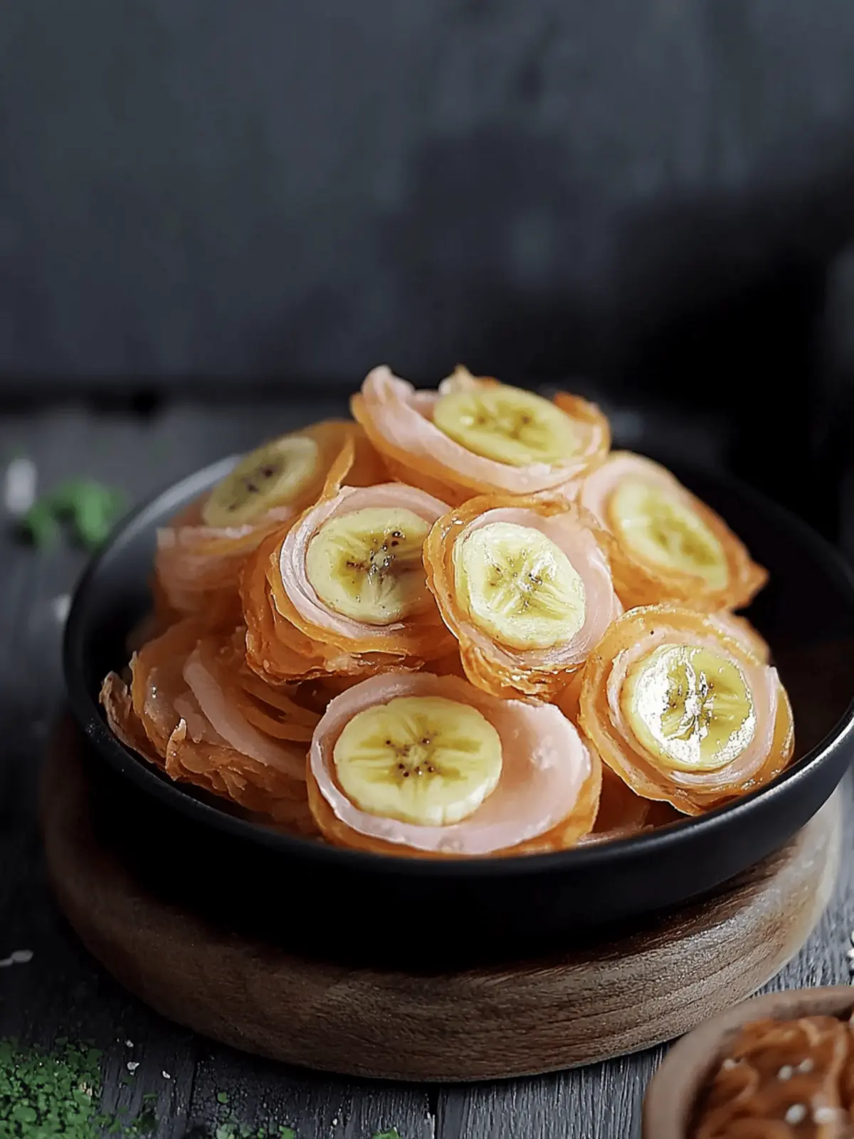 Flaky Banana Puri