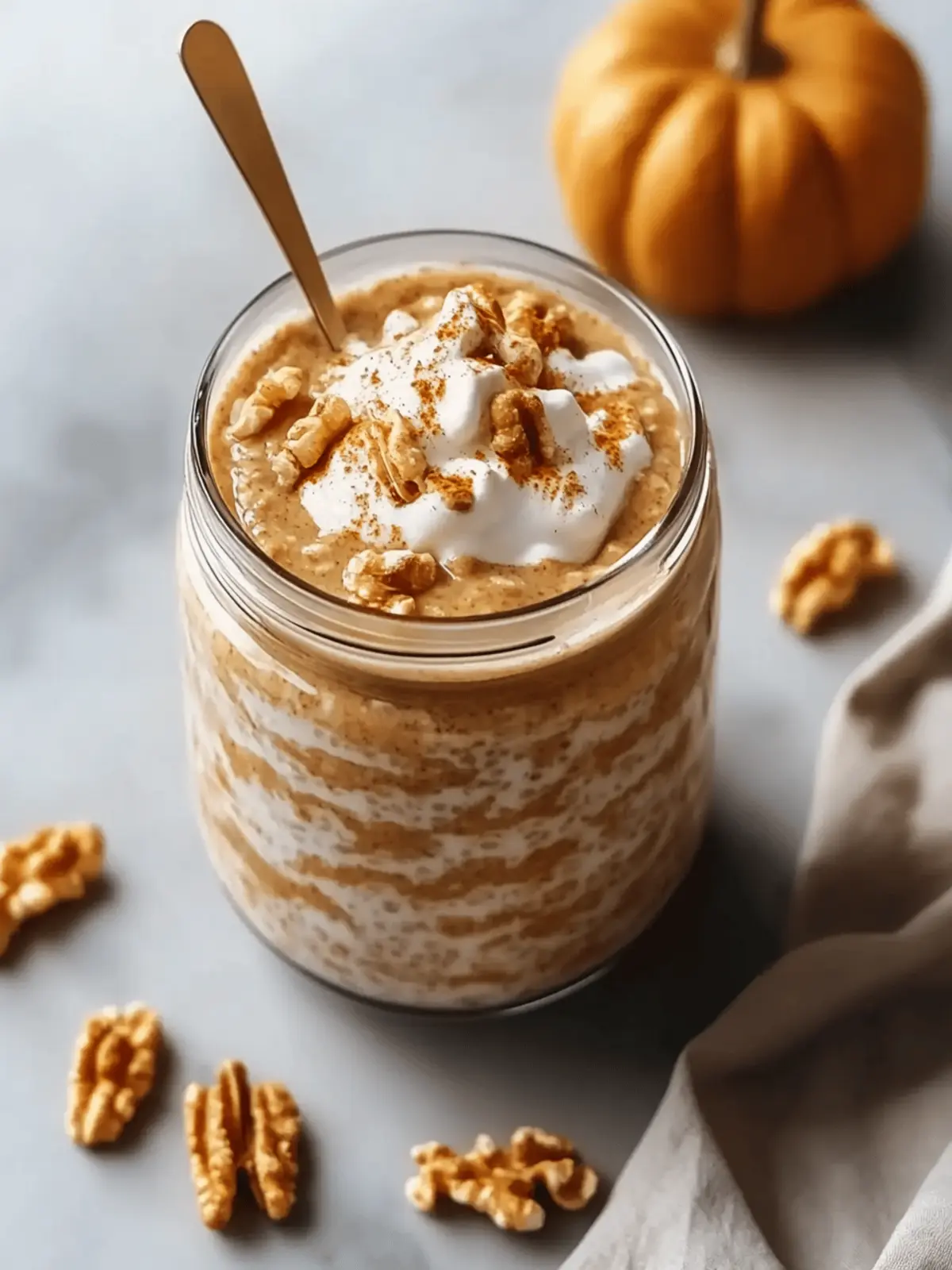 Pumpkin Spice Overnight Oats for a Cozy Morning Boost 3 Pumpkin Spice Overnight Oats