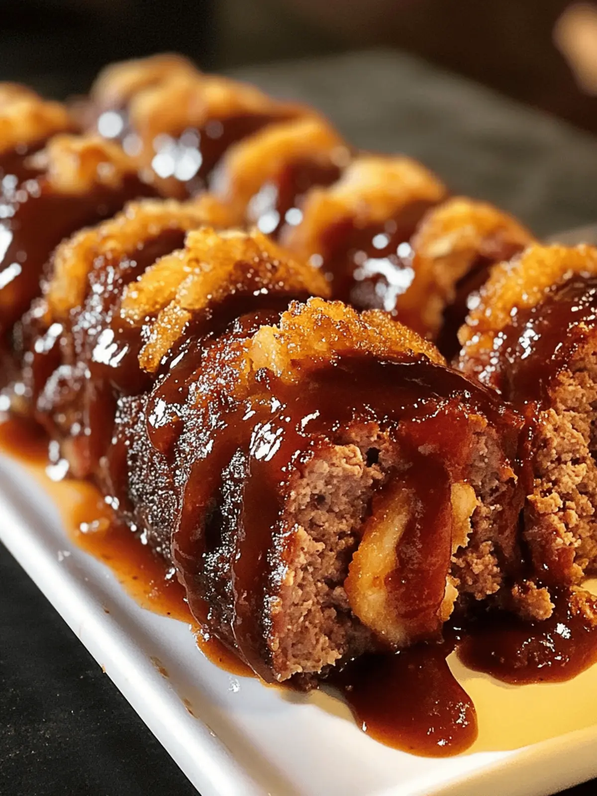 Smoky BBQ Bacon Stuffed Meatloaf