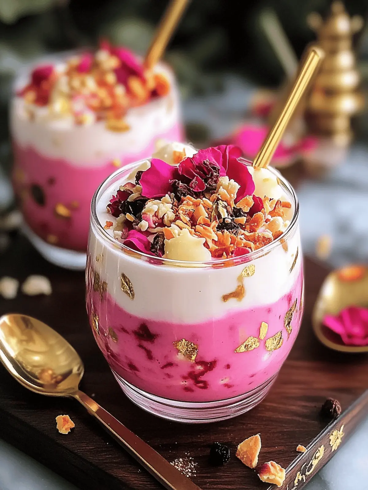 Rose Rasmalai Falooda