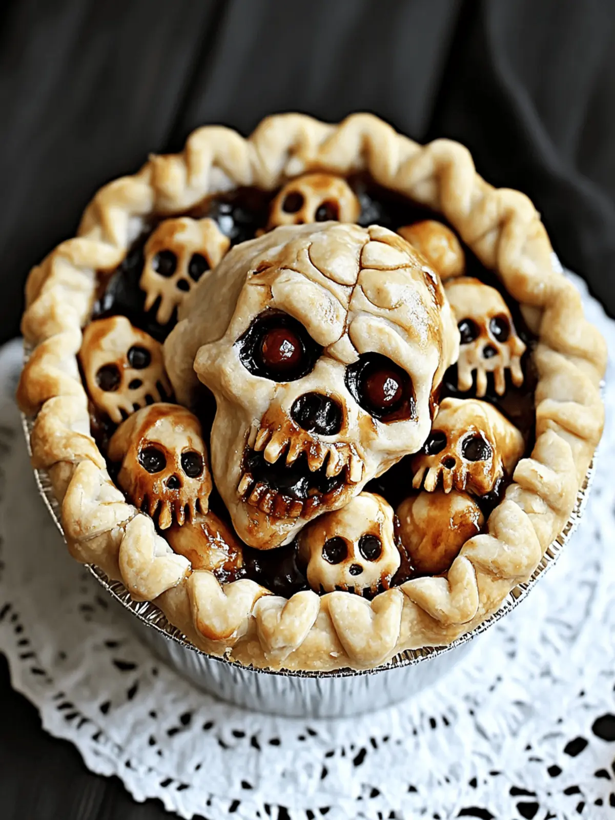 Deliciously Spooky Halloween Shrunken Heads Pie Recipe 4 Halloween Shrunken Heads Pie