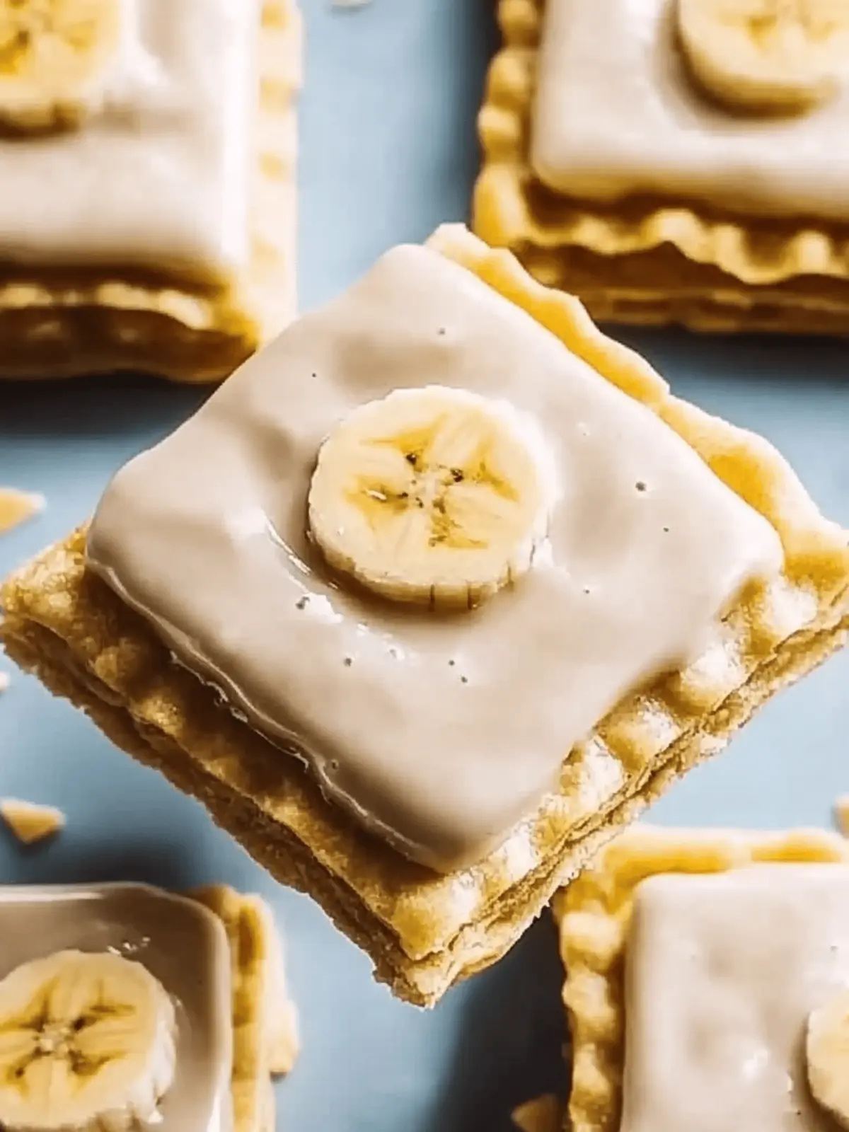 Banana Pop Tarts
