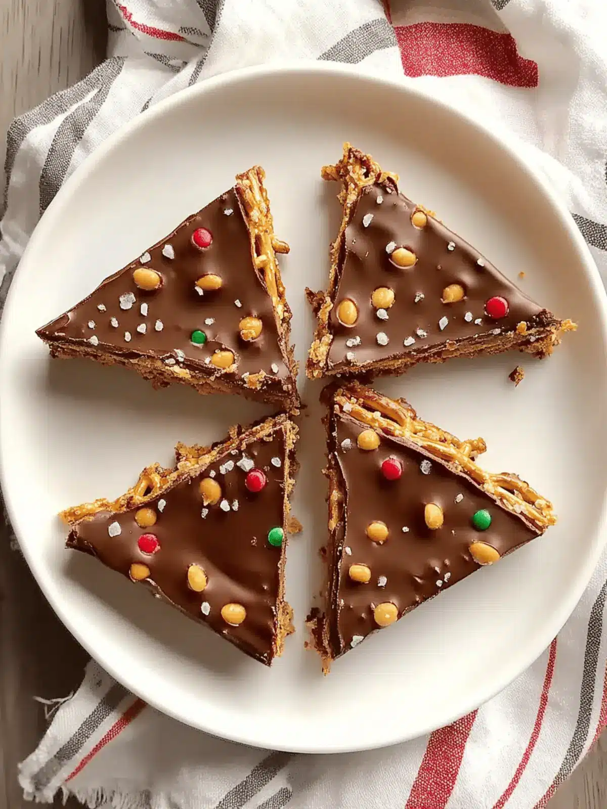 Chocolate Peanut Butter Pretzel Bars