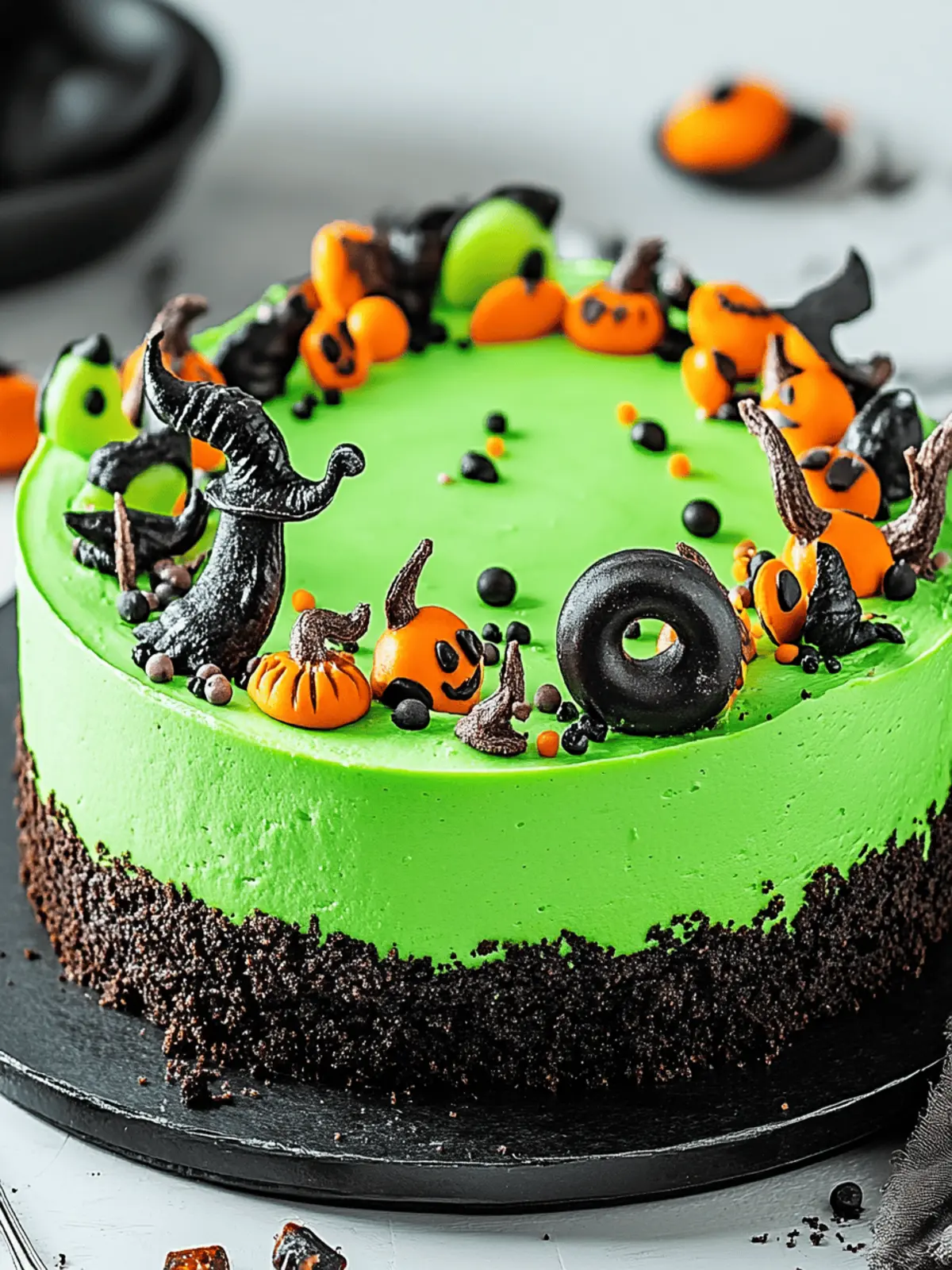 Witch’s Cauldron Cheesecake