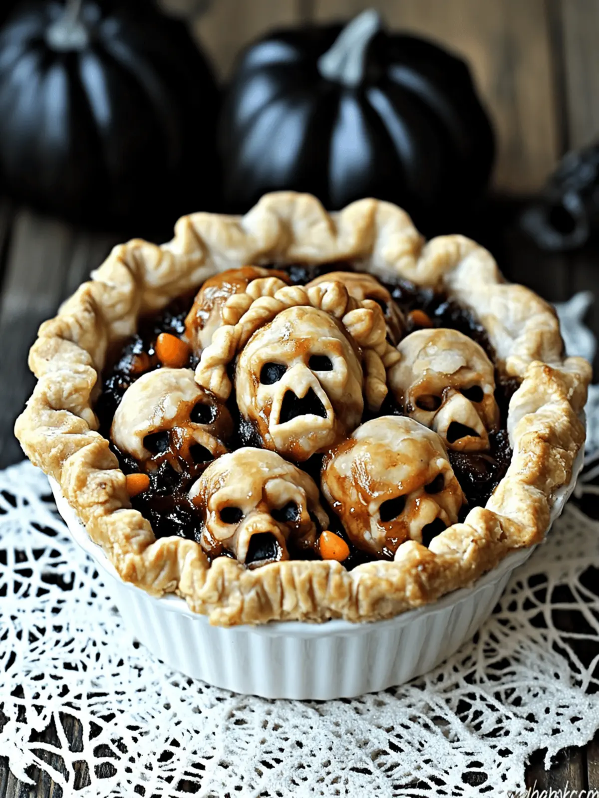 Deliciously Spooky Halloween Shrunken Heads Pie Recipe 3 Halloween Shrunken Heads Pie