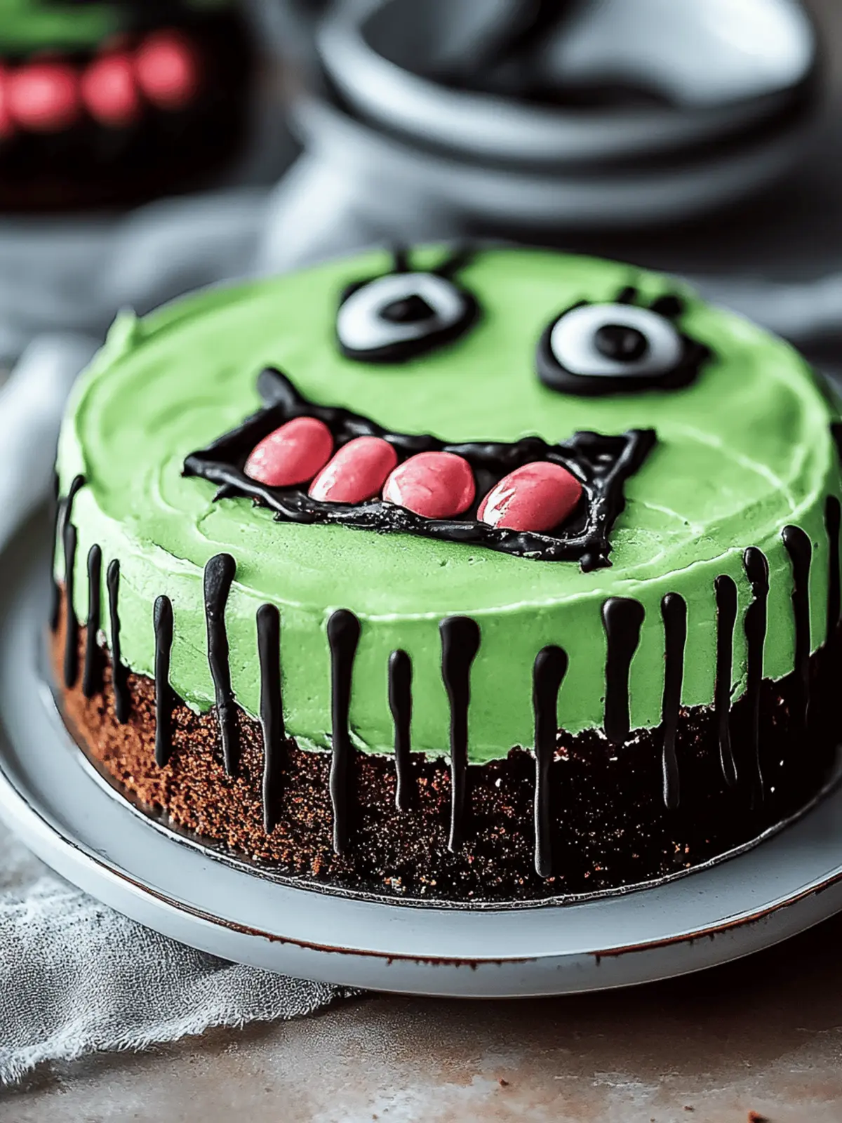 Frankenstein Cheesecake