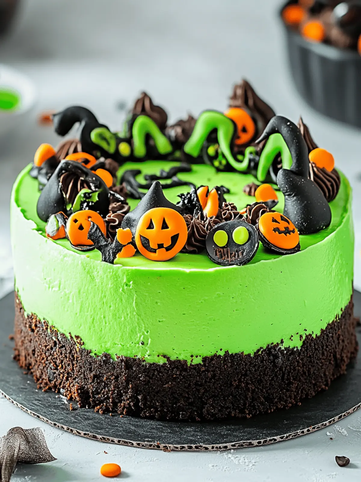 Witch’s Cauldron Cheesecake