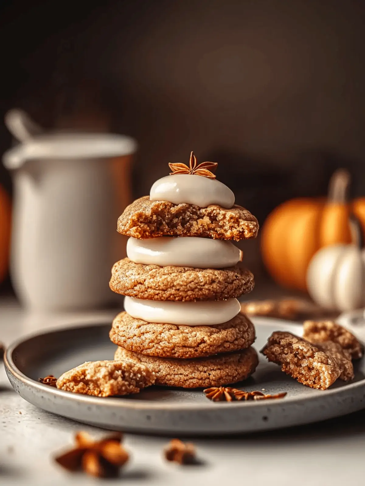 Pumpkin Spice Cookies