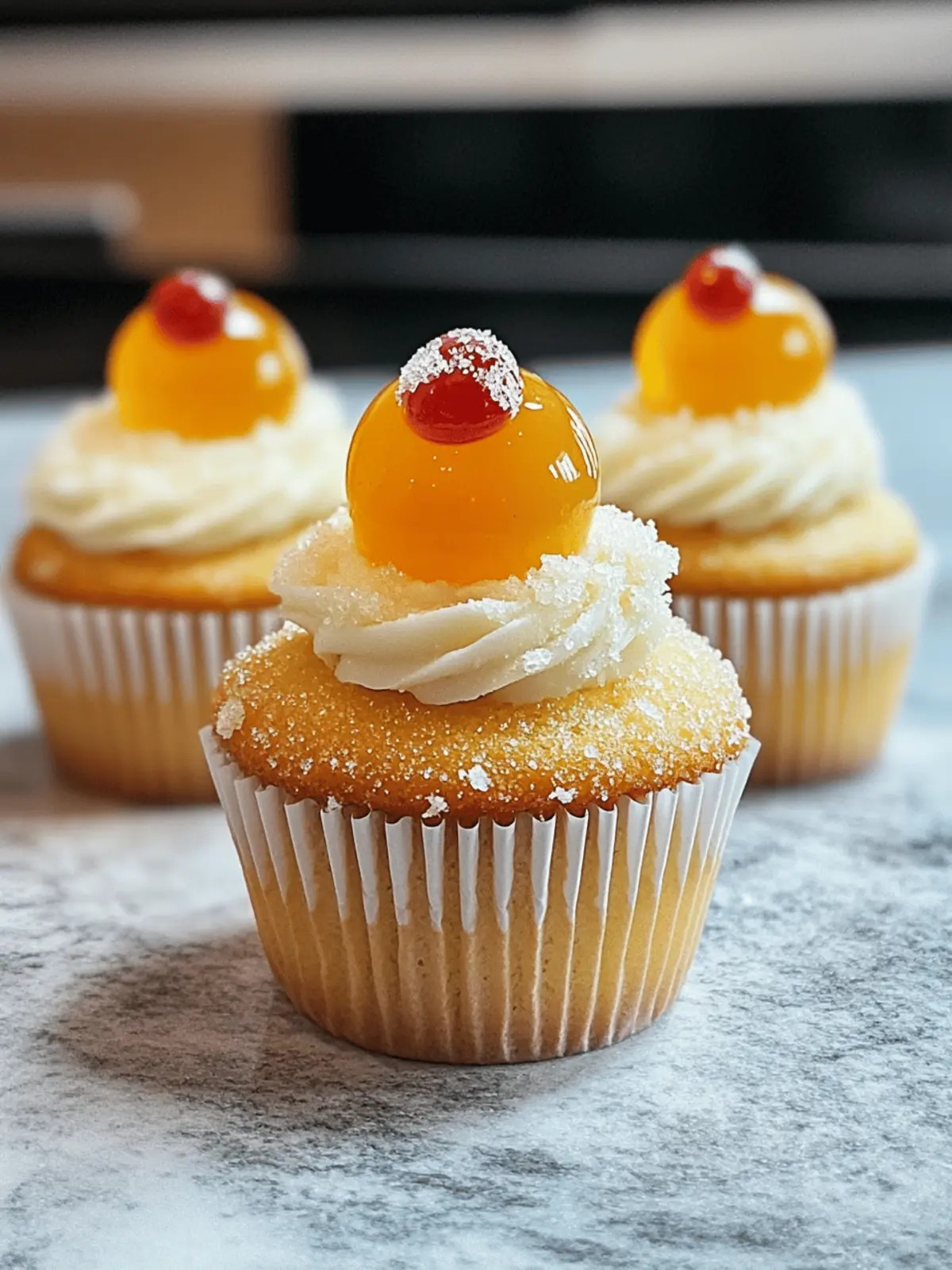 Gulab Jamun Cupcakes
