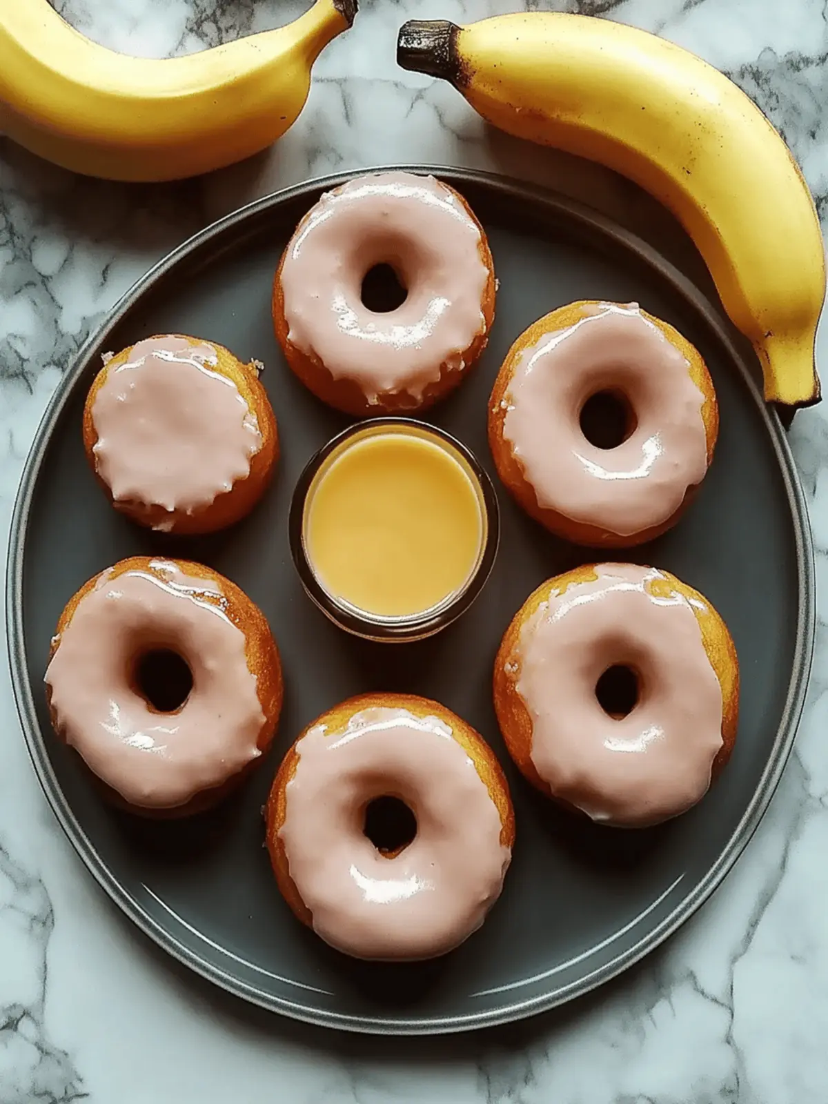Pumpkin Banana Baked Donuts
