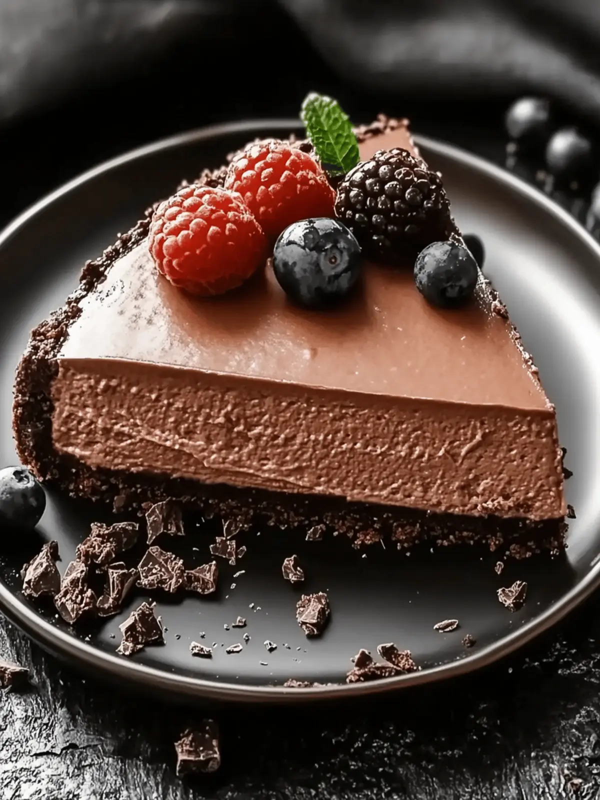 Decadent No-Bake Chocolate Cheesecake You Must Try Today 4 Chocolate Cheesecake