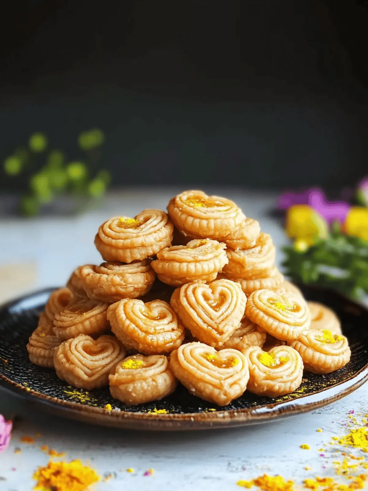 Gujiya Hearts