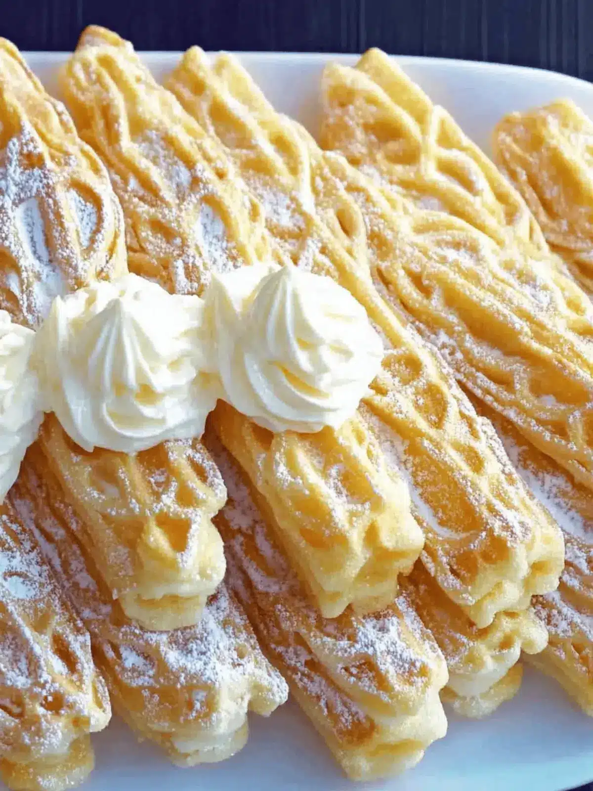 Cream Filled Pizzelles: A Dreamy Italian Dessert Adventure 3 Cream Filled Pizzelles