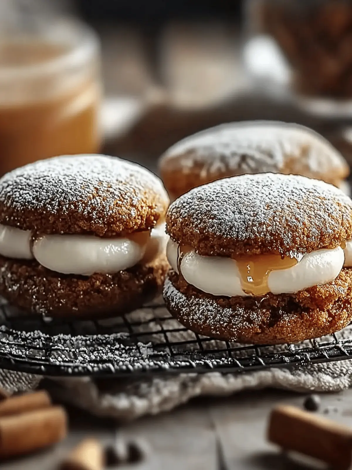 Apple Cider Whoopie Pie Cookies