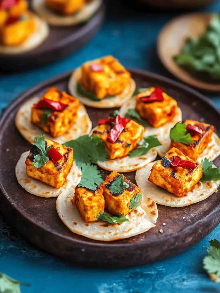 Peri Peri Paneer Bites