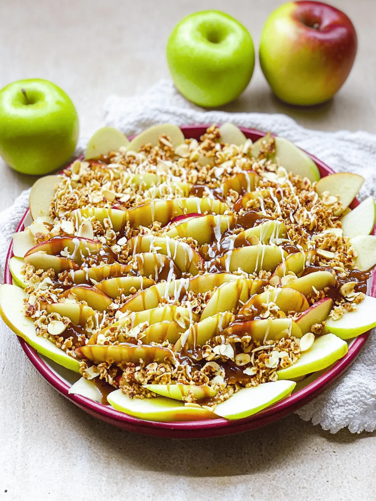 Caramel Apple Nachos