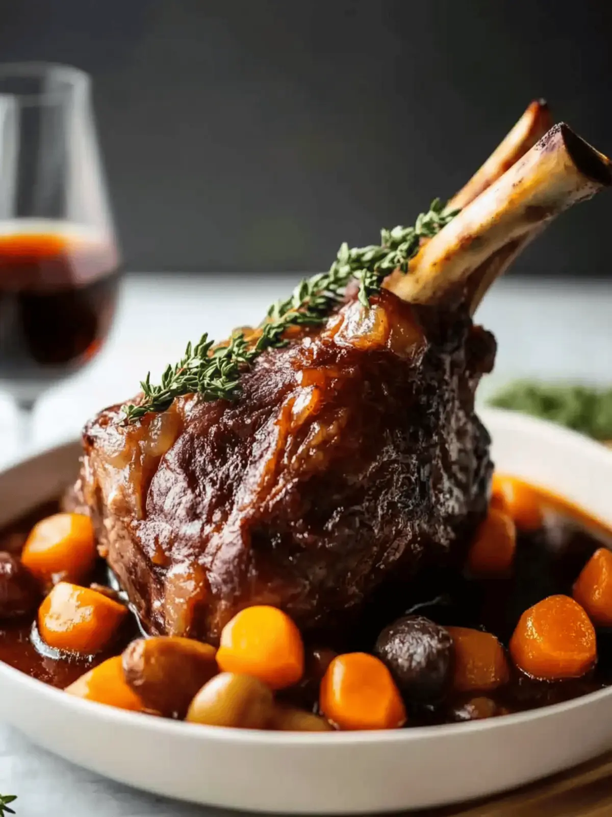 Braised Lamb Shank