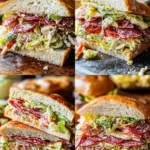 Italian Grinder Salad Sandwich