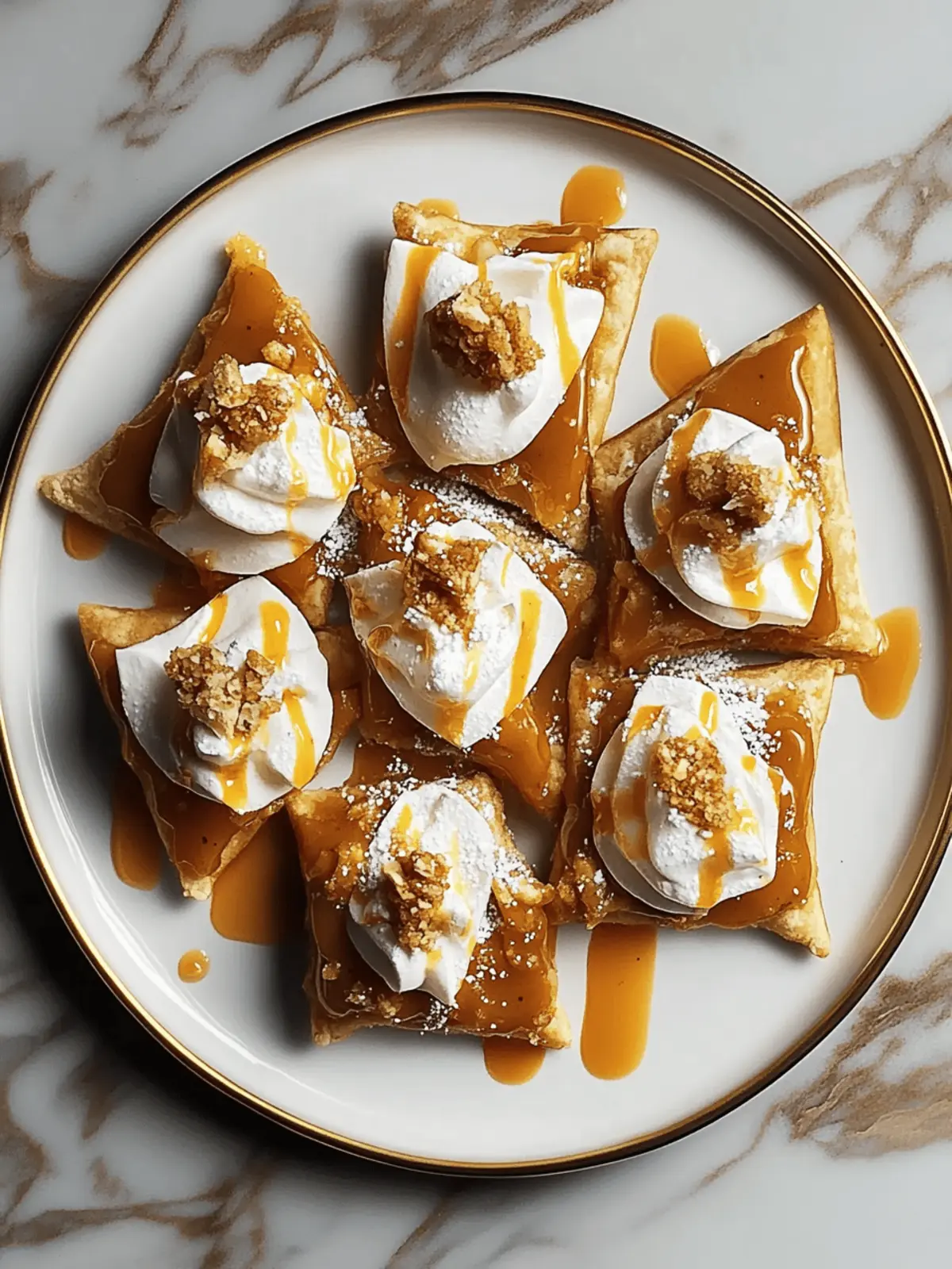 Pumpkin Pie Dessert Nachos
