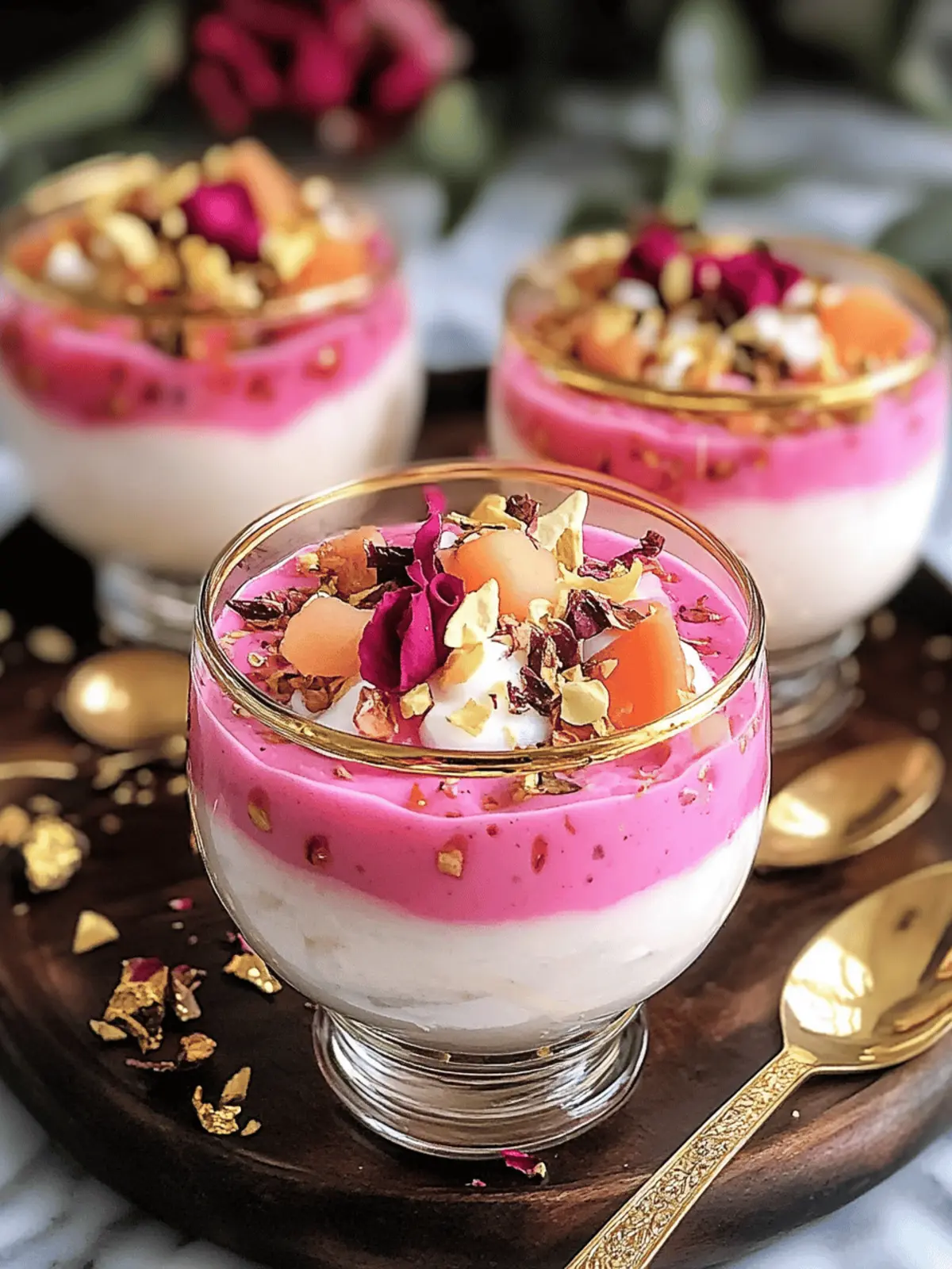 Rose Rasmalai Falooda: A Delightful Twist on Tradition 2 Rose Rasmalai Falooda