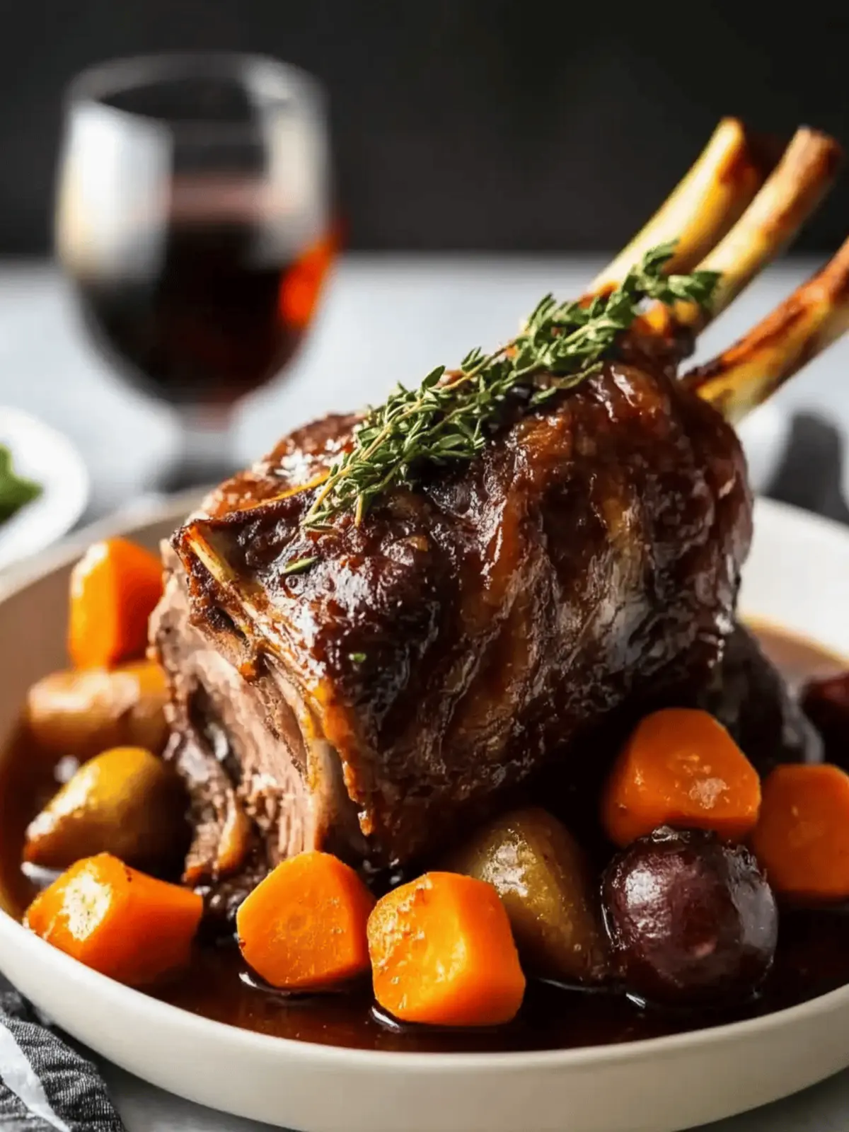 Braised Lamb Shank