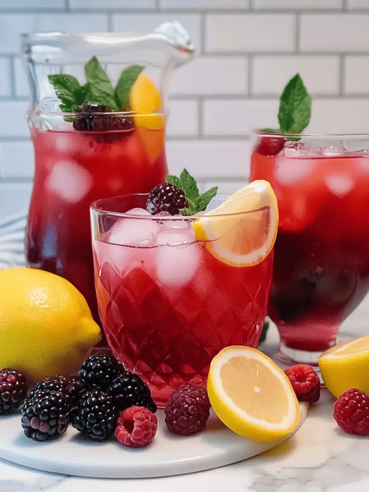 Triple Berry Lemonade