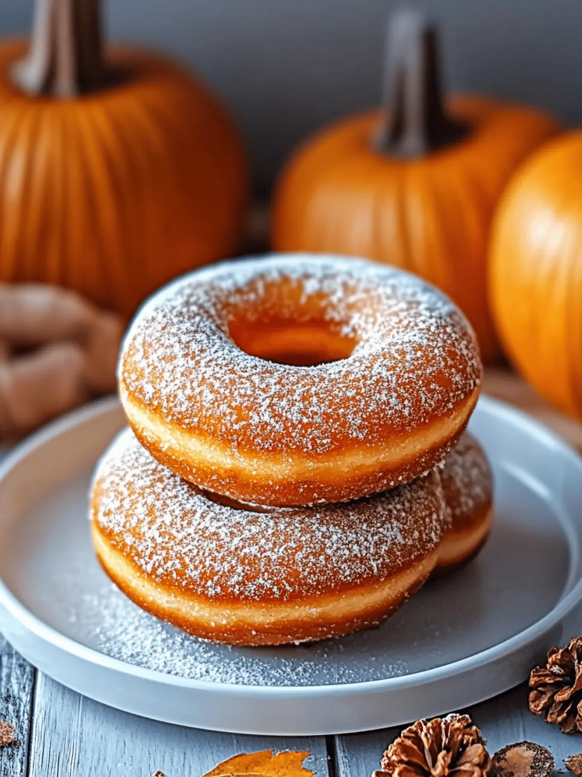 Baked Pumpkin Donuts