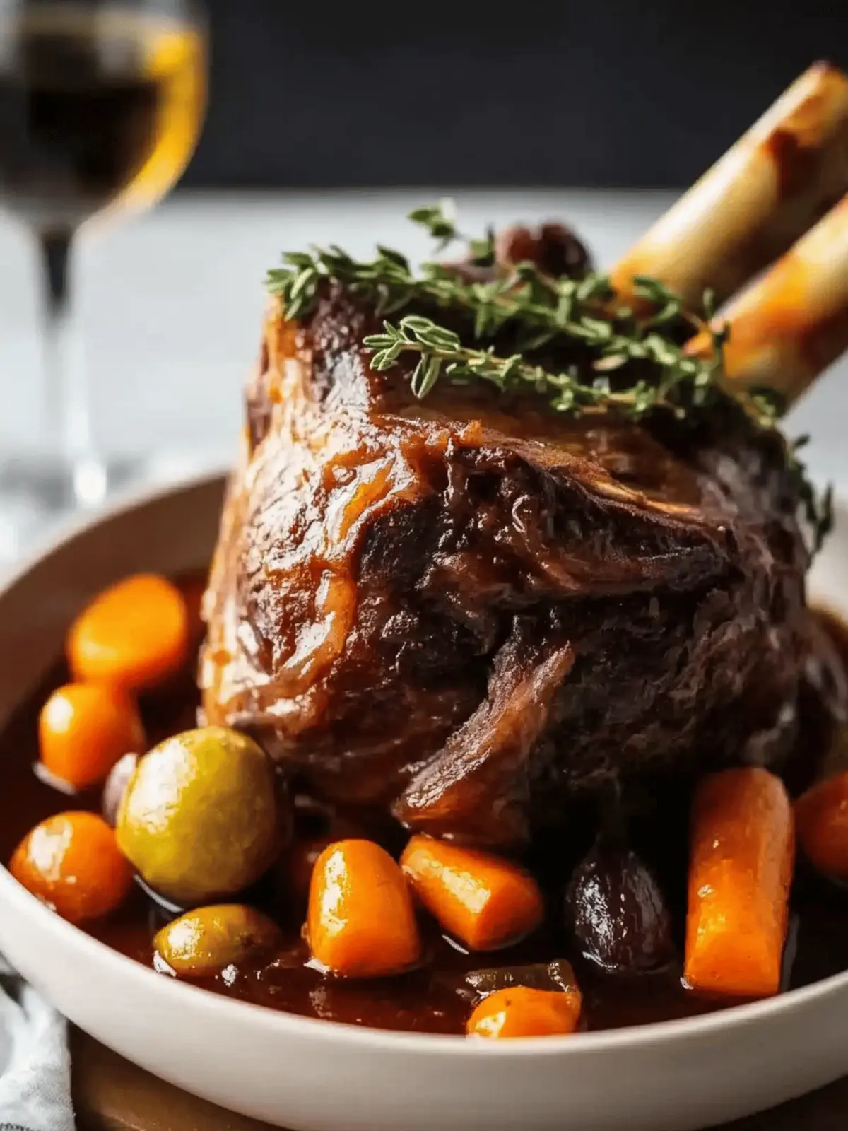 Braised Lamb Shank