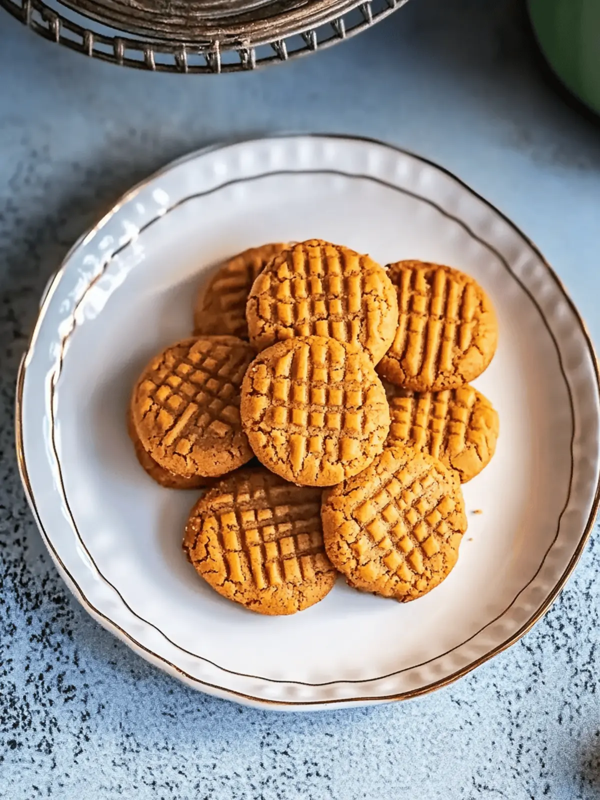 2-Ingredient Peanut Butter Cookies