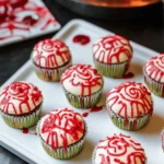 Zombie Halloween Cupcakes