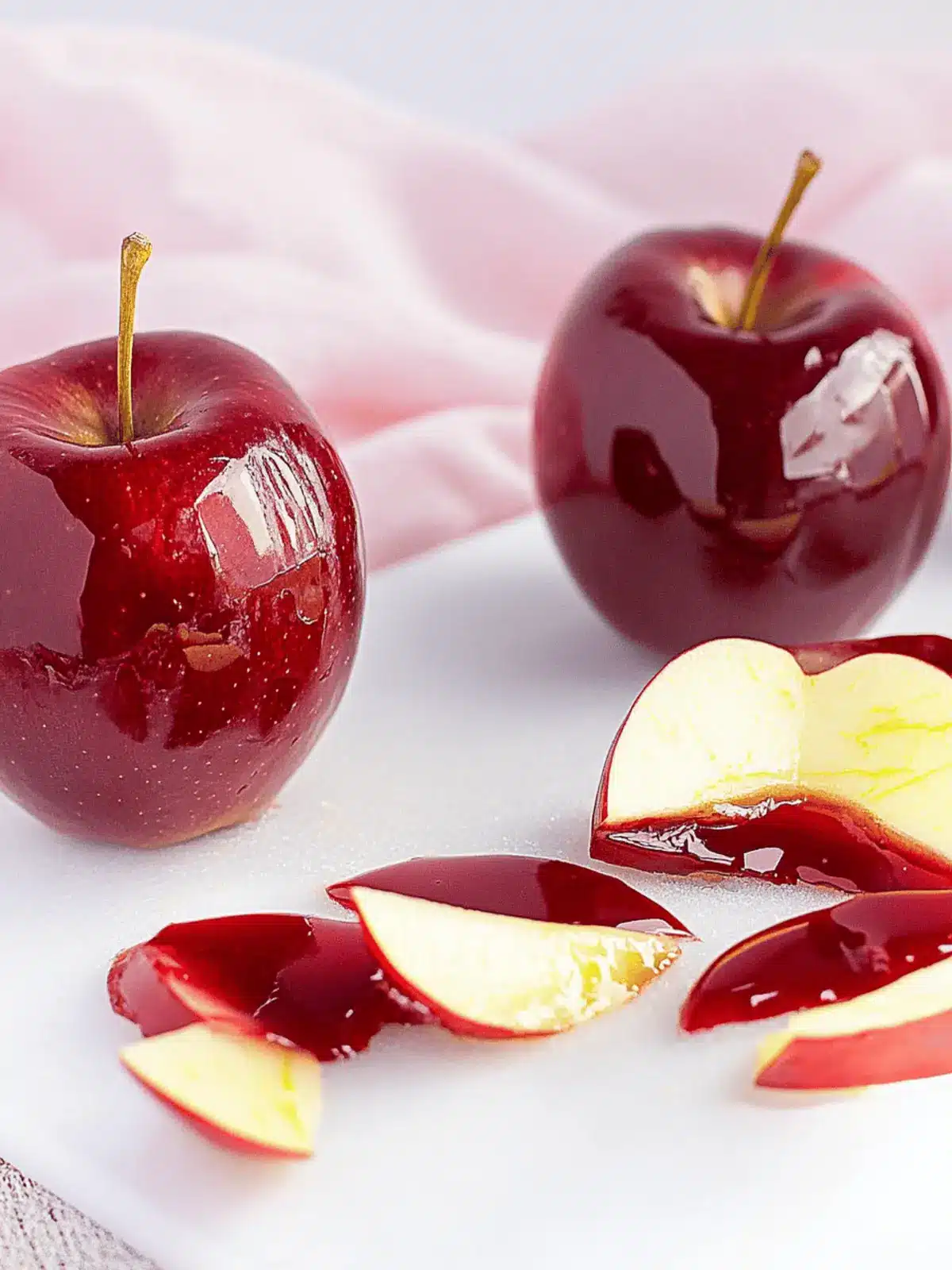 Candy Apple Slices