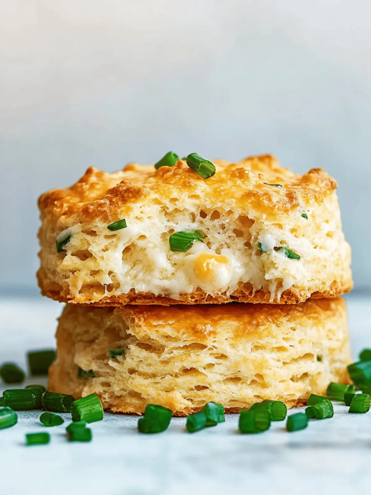 Cheddar Chive Biscuits